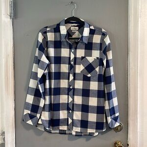 Vineyard Vines Blue‎ and Cream Button Down Shirt